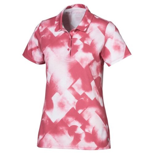 PUMA Golf Soft Geo Ladies Golf Polo Shirt